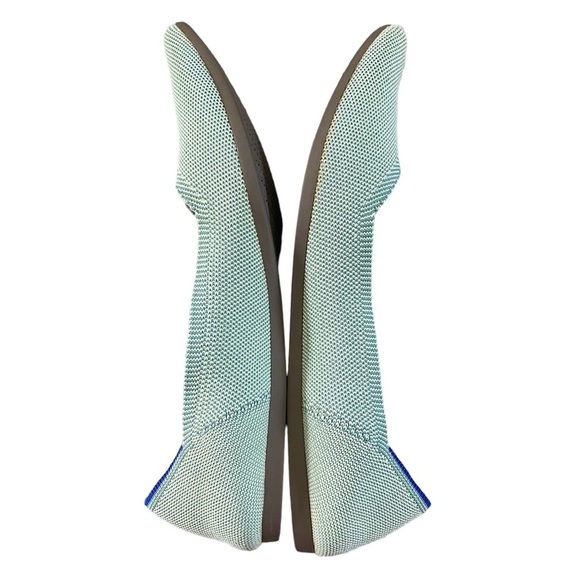 Rothy's Retired Rare Mint Green The Point Ballet Flats Sz 9 - Picture 5 of 8